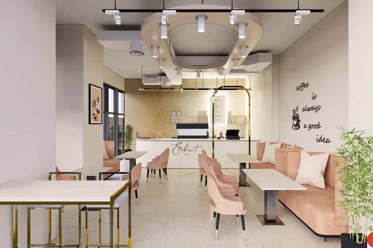 Cafe Interior Design Abu Dhabi Impressive Designs #team1id